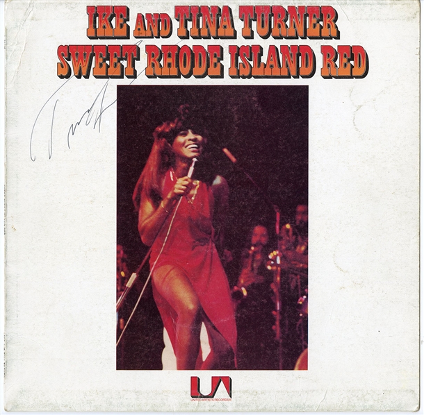 Ike and Tina Turner Signed Sweet Rhode Island Red Album