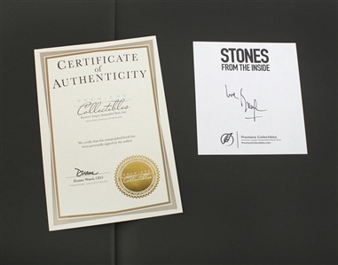 The Rolling Stones Bill Wyman Signed “Stones: From the Inside Rare & Unseen Images” Book