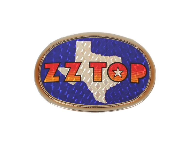 ZZ Top 1977 Original Pacifica Mfg Belt Buckle