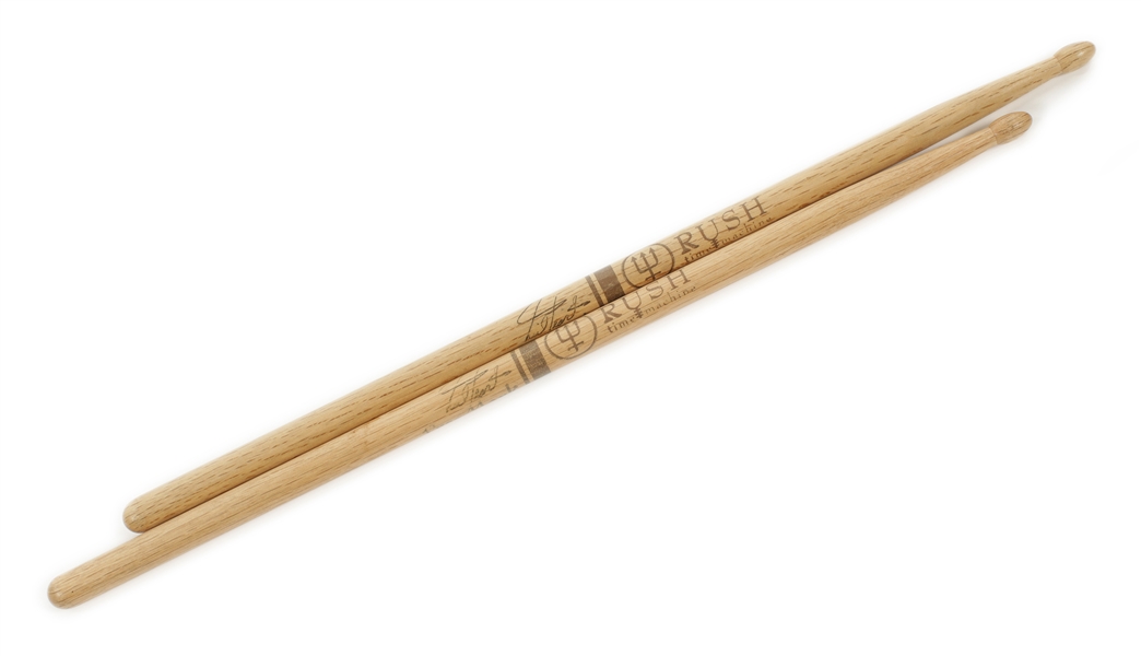 Rush 2010 - 2011 Unused Neil Peart Pro-Mark 747 Japan Oak Drumsticks
