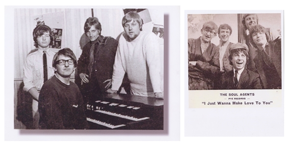 Rod Stewart / The Soul Agents 1964-1965 Band Signed Page & Vintage Single