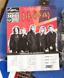 Def Leppard 2007 Lyon Signature Series Electric Guitar (2919/9000)