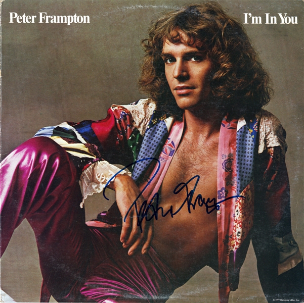 Peter Frampton Signed “I’m in You” Album