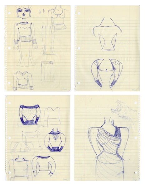Courtney Love Original Drawings