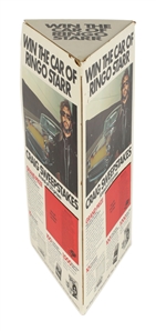 Ringo Starr 1978 Win The Car of Ringo Starr 3-Sided Stand Up Display