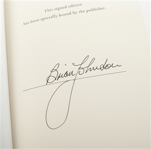 AC/DC Brian Johnson Signed “The Lives of Brian” First Edition Book
