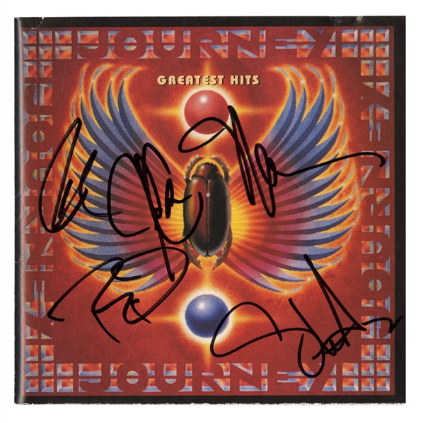 Journey 1998-2006 Autographed Greatest Hits CD