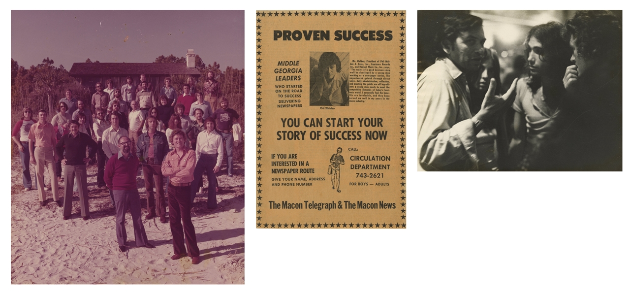 Phil Walden 1970s Business Photograph Lot