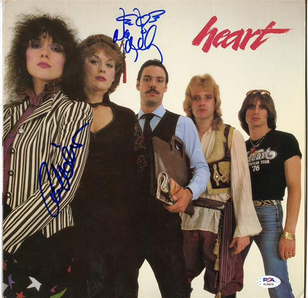Heart Nancy Wilson & Ann Wilson Signed “Heart” Album w COA