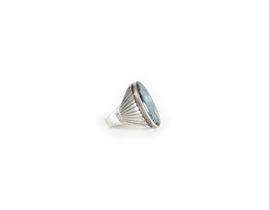 Elvis Presley 1977 Owned & Worn Turquoise & Silver Ring w/ Provenance