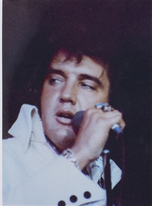 Elvis Presley 1977 Owned & Worn Turquoise & Silver Ring w/ Provenance