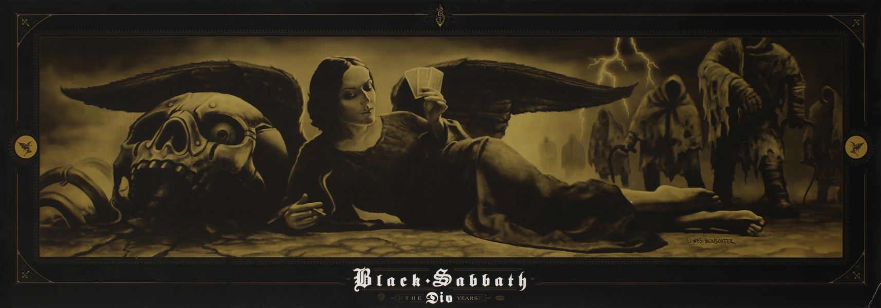 Black Sabbath 2007 The Dio Years Promotional Poster