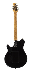 Van Halen 1993 - 2002 Six Times Autographed Ernie Ball Music Man Translucent Gold Guitar w COA