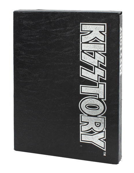 KISS 1994 Kisstory Book Autographed Seven Times w COA