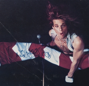 Van Halen 1979 Autographed Mounted Van Halen II Poster