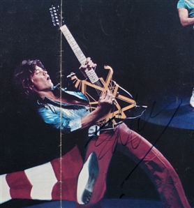 Van Halen 1979 Autographed Mounted Van Halen II Poster
