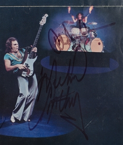 Van Halen 1979 Autographed Mounted Van Halen II Poster