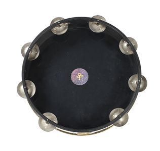 Prince 1990s Love Symbol Stage & Studio Used Tambourine w/COA