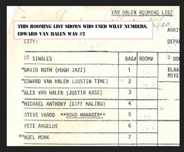 Edward Van Halen Owned & Used 1981 Personal Fair Warning Triple A Backstage Pass w/COA