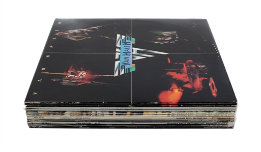 Van Halen 1978-1988 Lot of 11 LPs w/COA