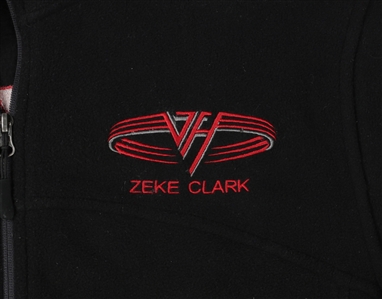 Van Halen 1990s Crew Fleece Jacket Issued To Zeke Clark w/COA