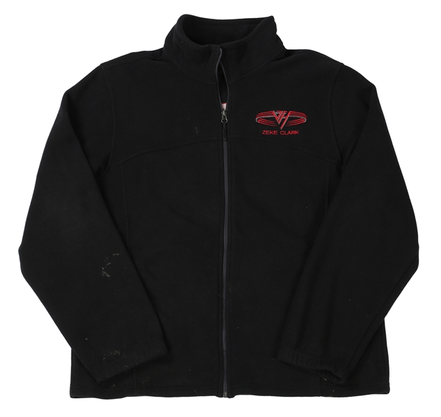 Van Halen 1990s Crew Fleece Jacket Issued To Zeke Clark w/COA