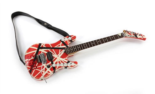 Edward Van Halen 1987 Zeke Clark Customized 5150 Kramer Guitar w/COA