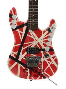 Edward Van Halen 1987 Zeke Clark Customized 5150 Kramer Guitar w/COA