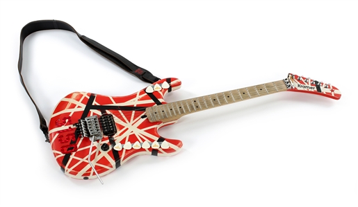 Edward Van Halen 1986 Zeke Clark Customized 5150 Kramer Guitar w/COA