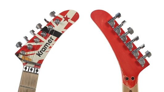 Edward Van Halen 1986 Zeke Clark Customized 5150 Kramer Guitar w/COA