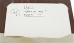 The Beatles John Lennon Owned Zenith Clock Radio w/ Handwritten Note & COA