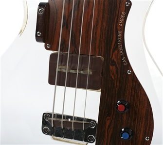 Van Halen 1973-1974 Mark Stone Mammoth Original Dan Armstrong Lucite Bass Guitar With COA