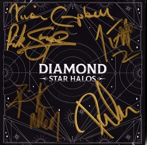 Def Leppard 2022 'Diamond Star Halos' Fully Band Autographed Compact Disc