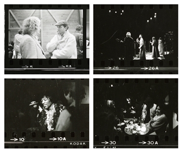 Monterey Pop Festival 1967 Jim Marshall Contact Sheet