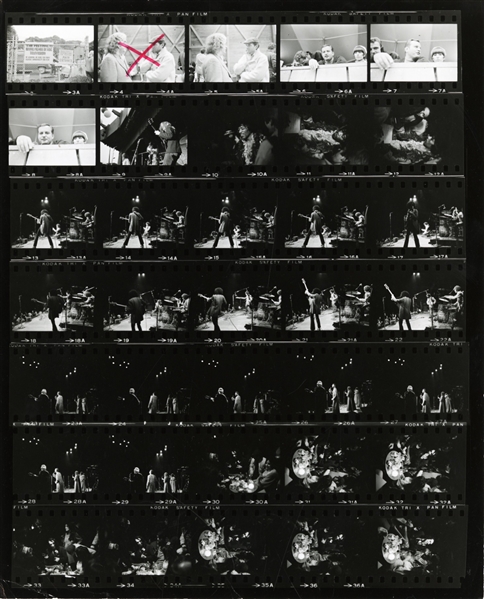 Monterey Pop Festival 1967 Jim Marshall Contact Sheet