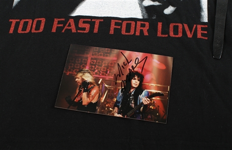 Motley Crue 1987-2007 Autographed Collector Assortment