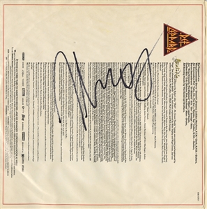 Def Leppard 1987 Hysteria Fully Band Autographed LP w COA
