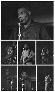 Howlin' Wolf 1971 Lot of 46 Black & White Frames From The Esquire Show Bar In Montreal