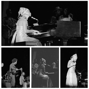 Nina Simone 1969 Lot of 15 Black & White Frames From Montreal