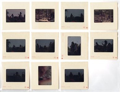 Jefferson Starship 1975 Lot of 11 Color Positive Slides