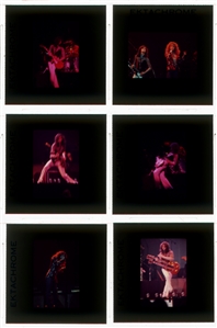 Led Zeppelin 1970s Lot of 19 Color Positive Slides