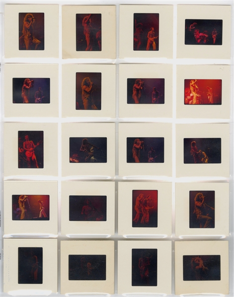 The Who 1970s Lot of 20 Color Positive Slides