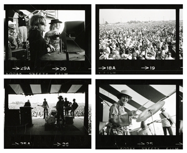 Newport Pop Festival 1968 Jim Marshall Contact Sheet