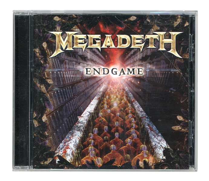 Megadeth 2009 Endgame Fully Band Autographed CD