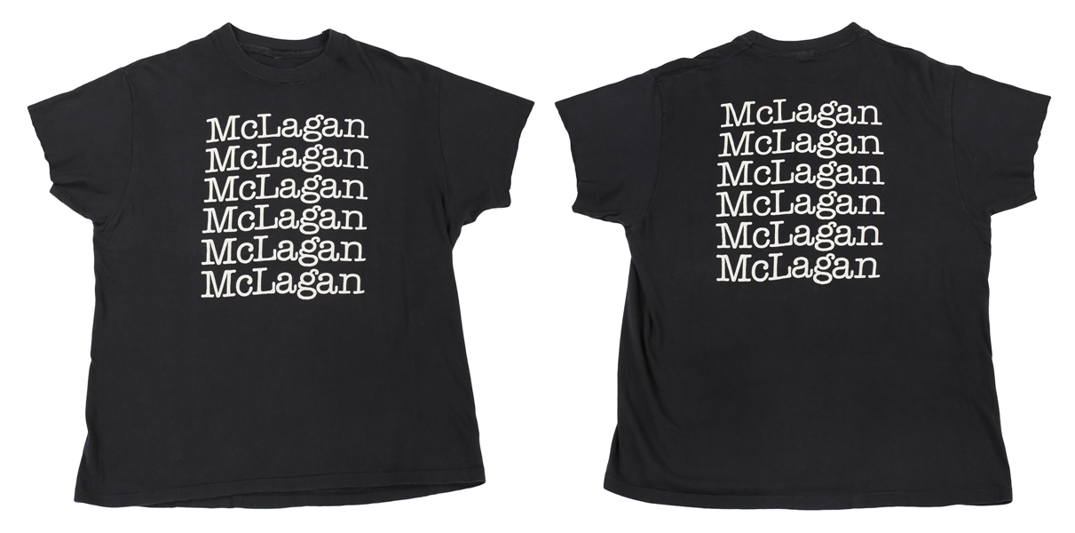 Ian McLagan 1980s Black McLagan T-Shirt