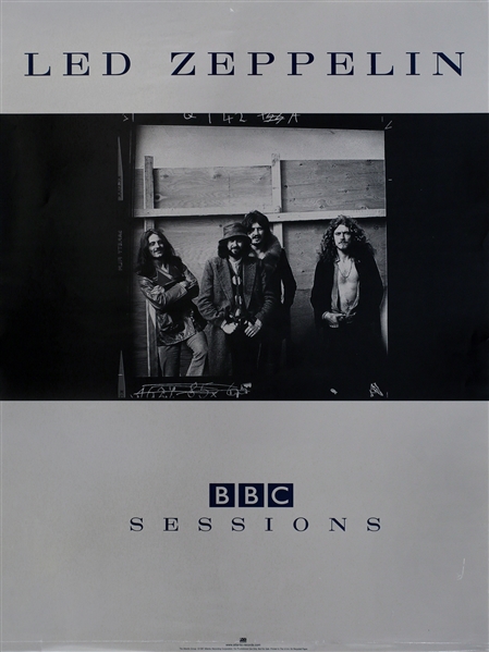 Led Zeppelin 1997 BBC Sessions USA Promotional Poster