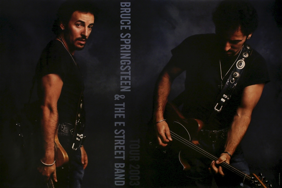 Bruce Springsteen 2003 Official Tour Poster