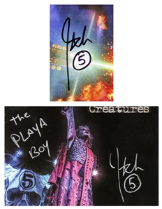John5 2018-2019 Lot of 2 Autographed Tour Programs