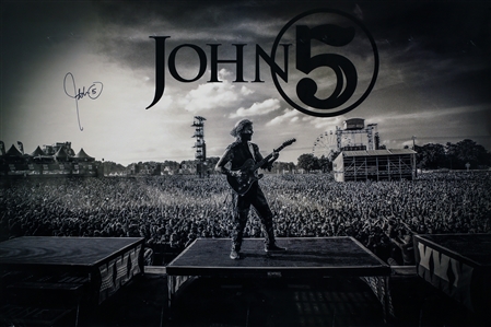 John 5 Autographed Poster