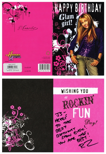 Rob Zombie 2000s-2020s Birthday Card To John5 With Provenance